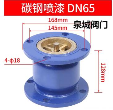 止回阀-立式铸钢DN65